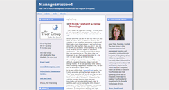 Desktop Screenshot of manage2succeed.com
